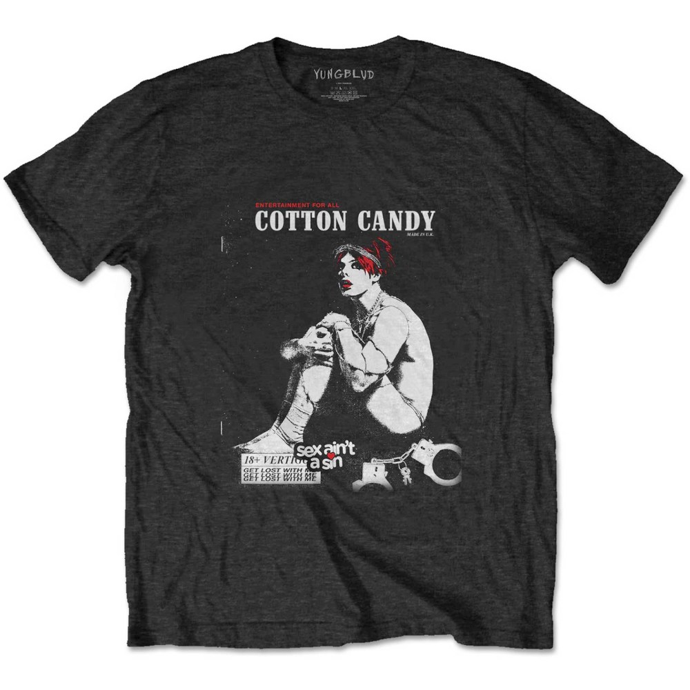 Yungblud - Cotton Candy Herren T-Shirt - Schwarz